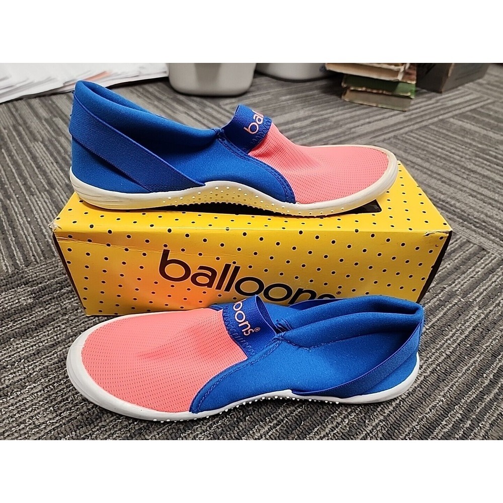 Balloons Pink & Blue‎ Water Shoes Size 7. New In Box.